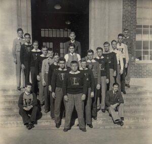W-L Club, the school's spirit squad in 1938