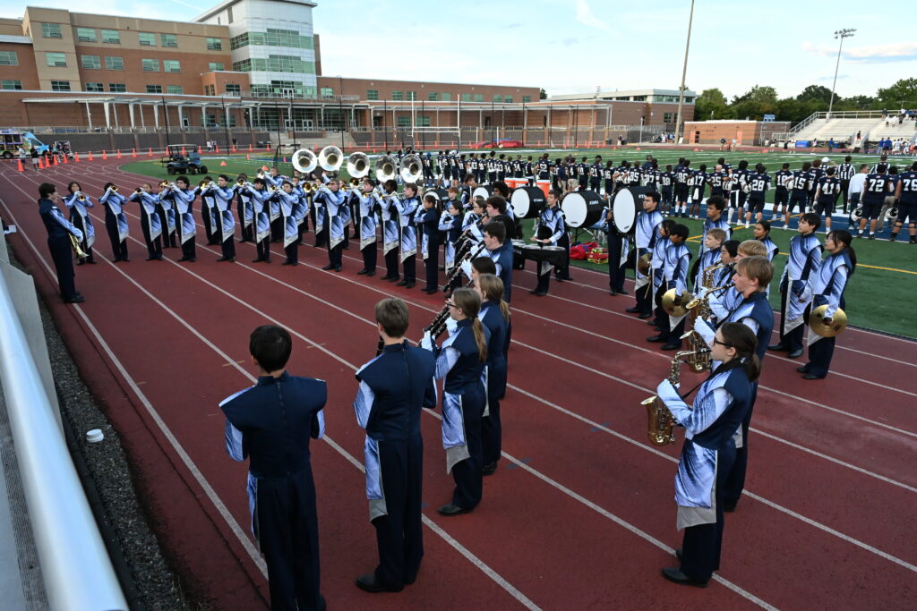 W-L Marching Band, August 2025, Photo by Peter Kiesel