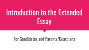 thumbnail of IB Parent Introduction to the Extended Essay (updated December 2025)