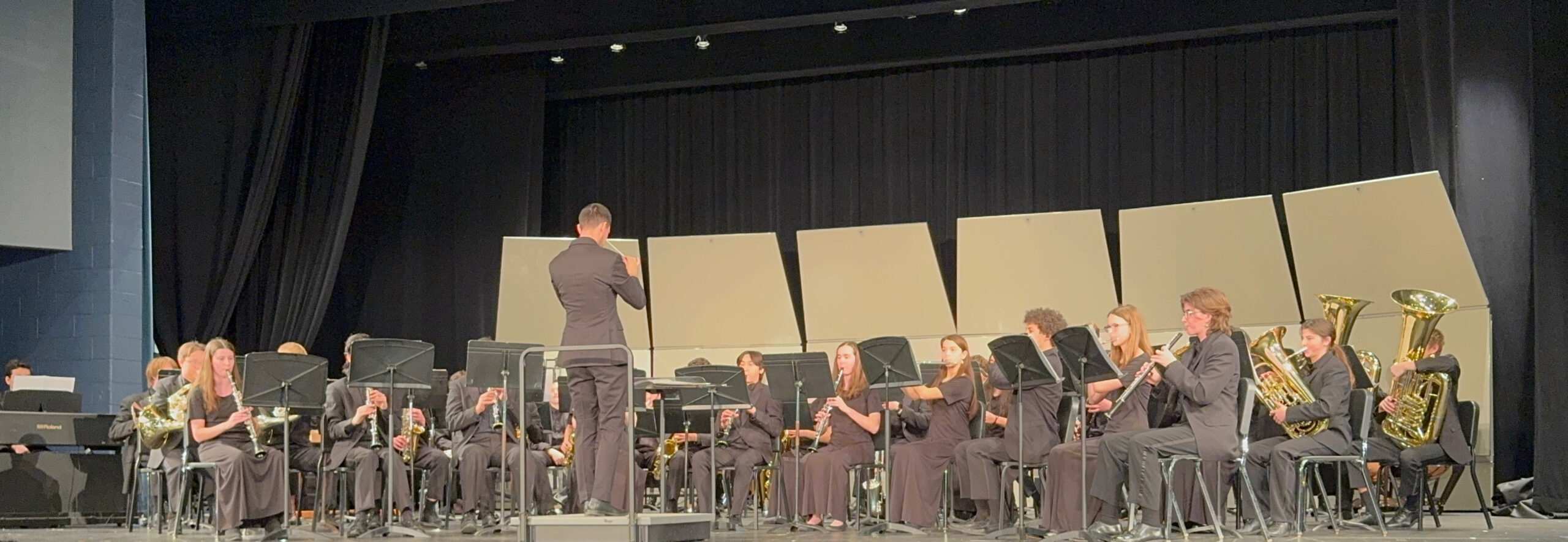 Symphonic Band February 2025, photo by Michael McGrann