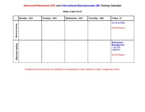 AP IB Exam schedule May 2018 FOR POSTERS - Washington - Liberty AP IB Exam schedule May 2018 FOR POSTERS - Washington - Liberty