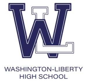 W-L Tangled Logo Blue White