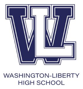 Washington-Liberty W-L Classic Logo Blue and White Colors