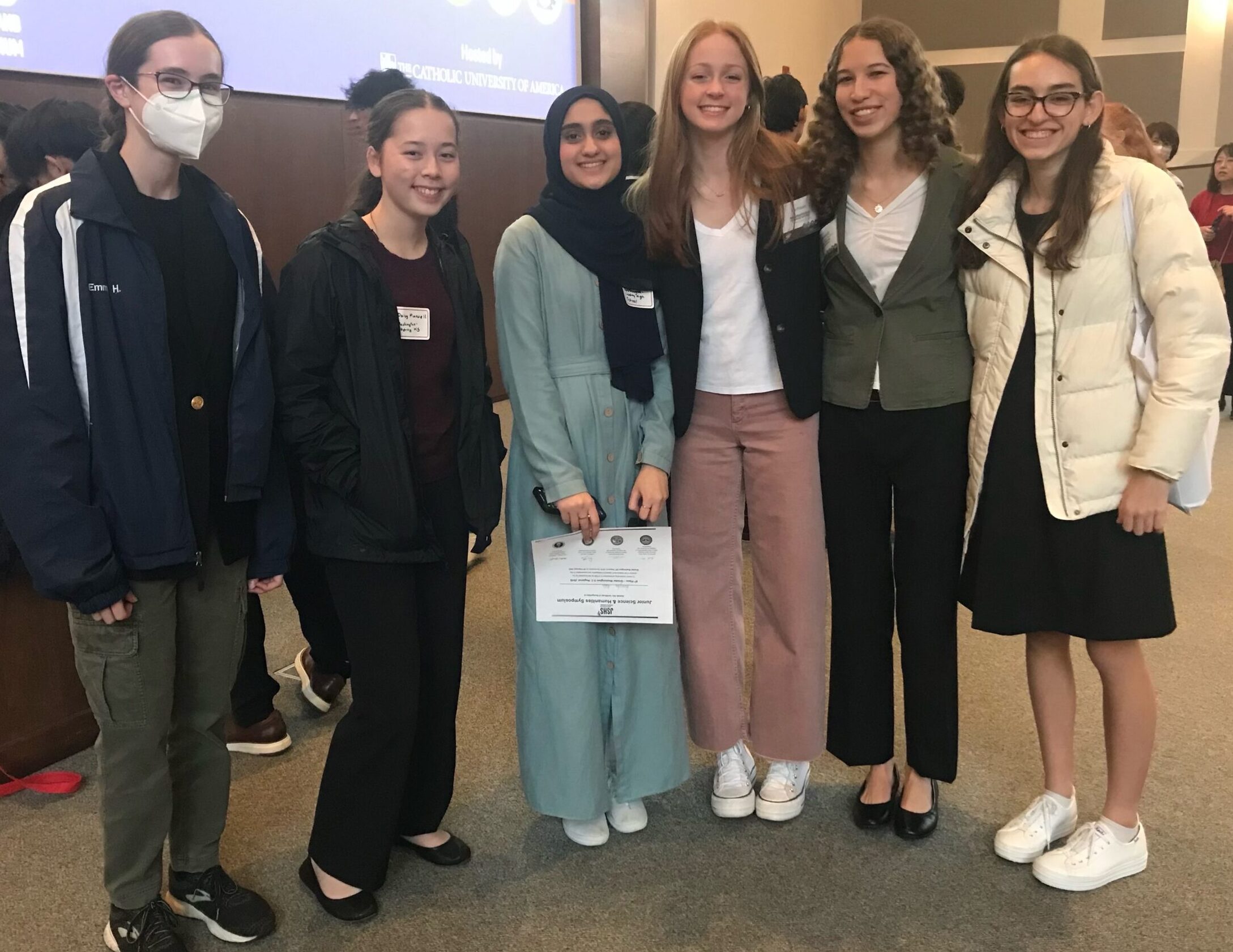 W-L Sends 15 Students to 2023 Greater Washington, D.C. JSHS with Top Prize Going to Roayba Adhi