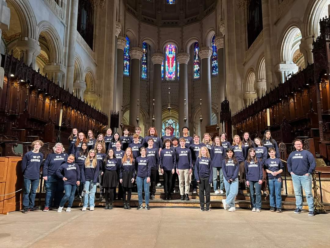 Choir Students at National Cathedral