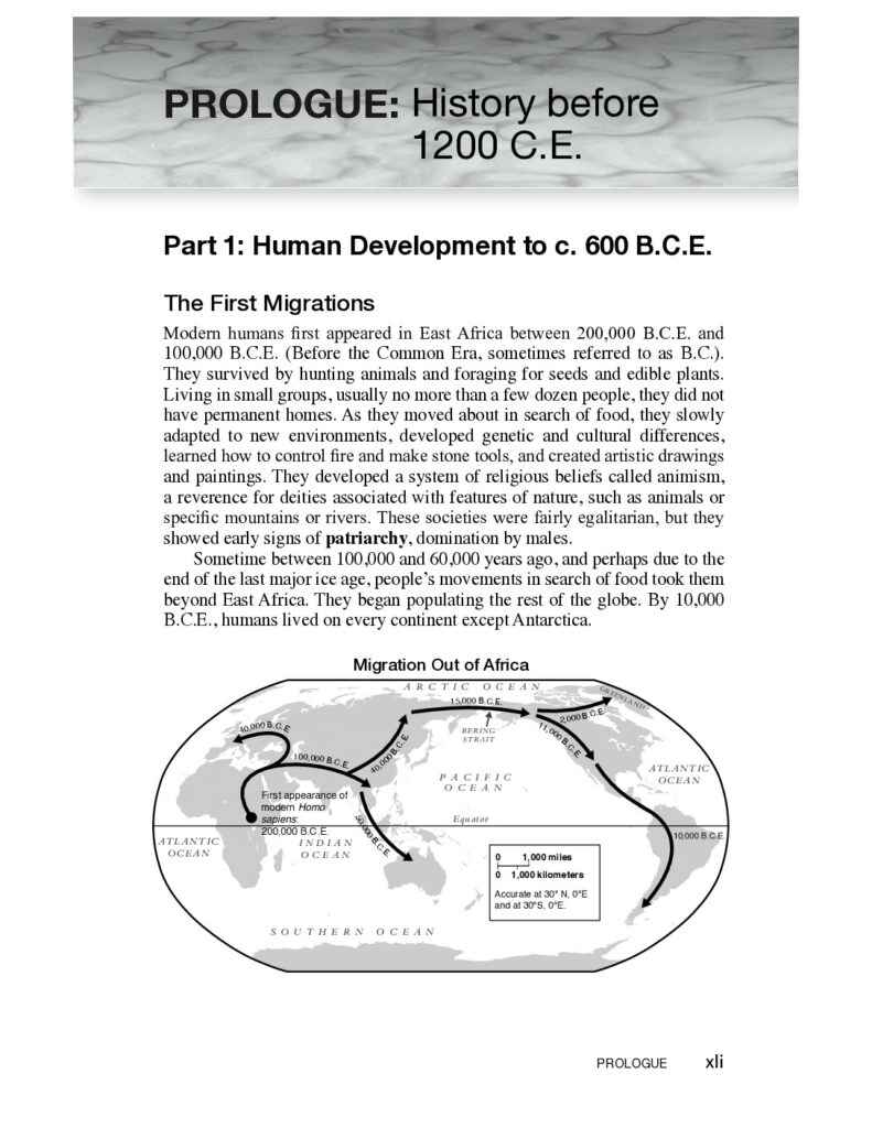 AMSCO AP World History Prologue History before 1200 Washington Liberty