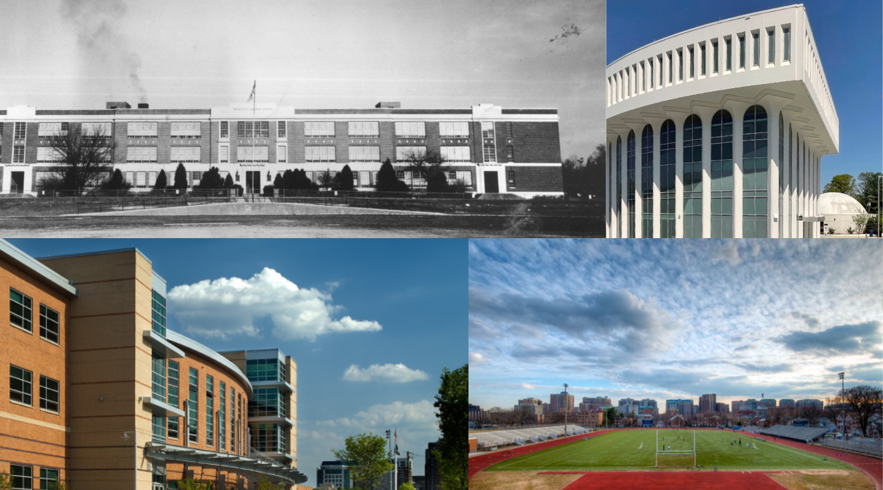 Collage of WL Buildings through time