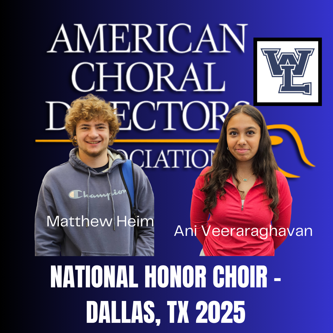 Matthew Heim and Ani Veeraraghavan National Honor Choir Dallas, TX 2025