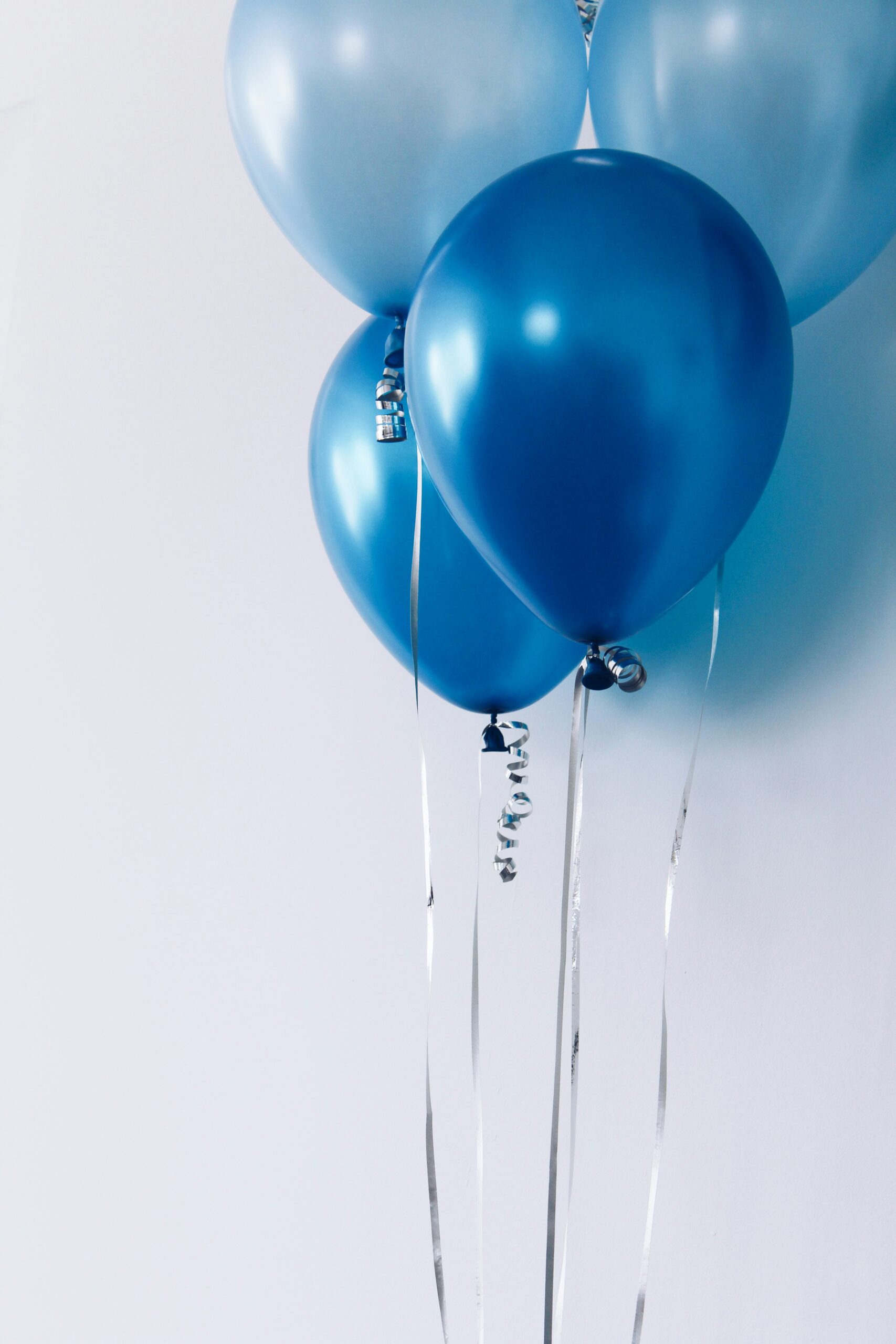 blue balloons