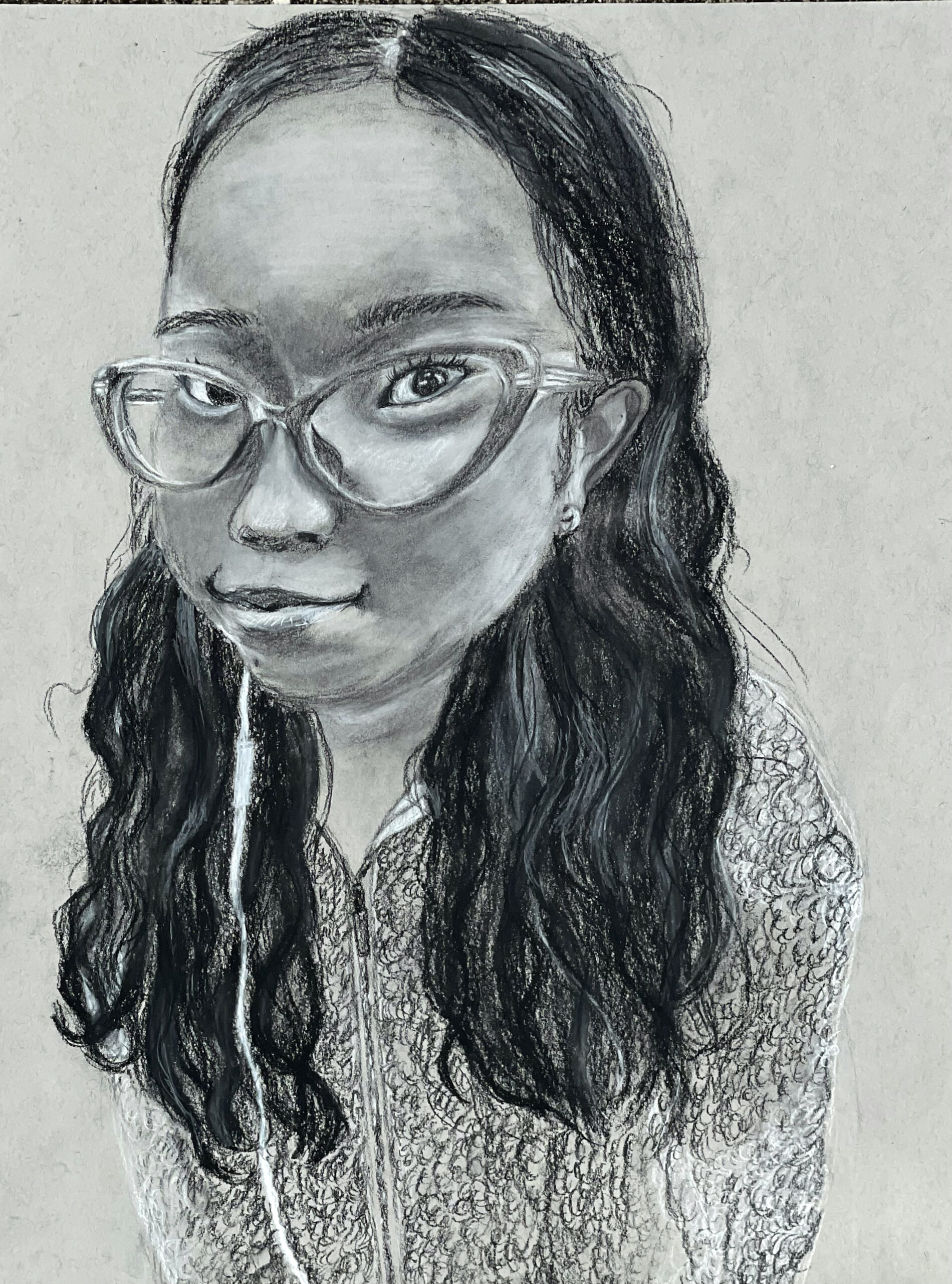 glasses portrait